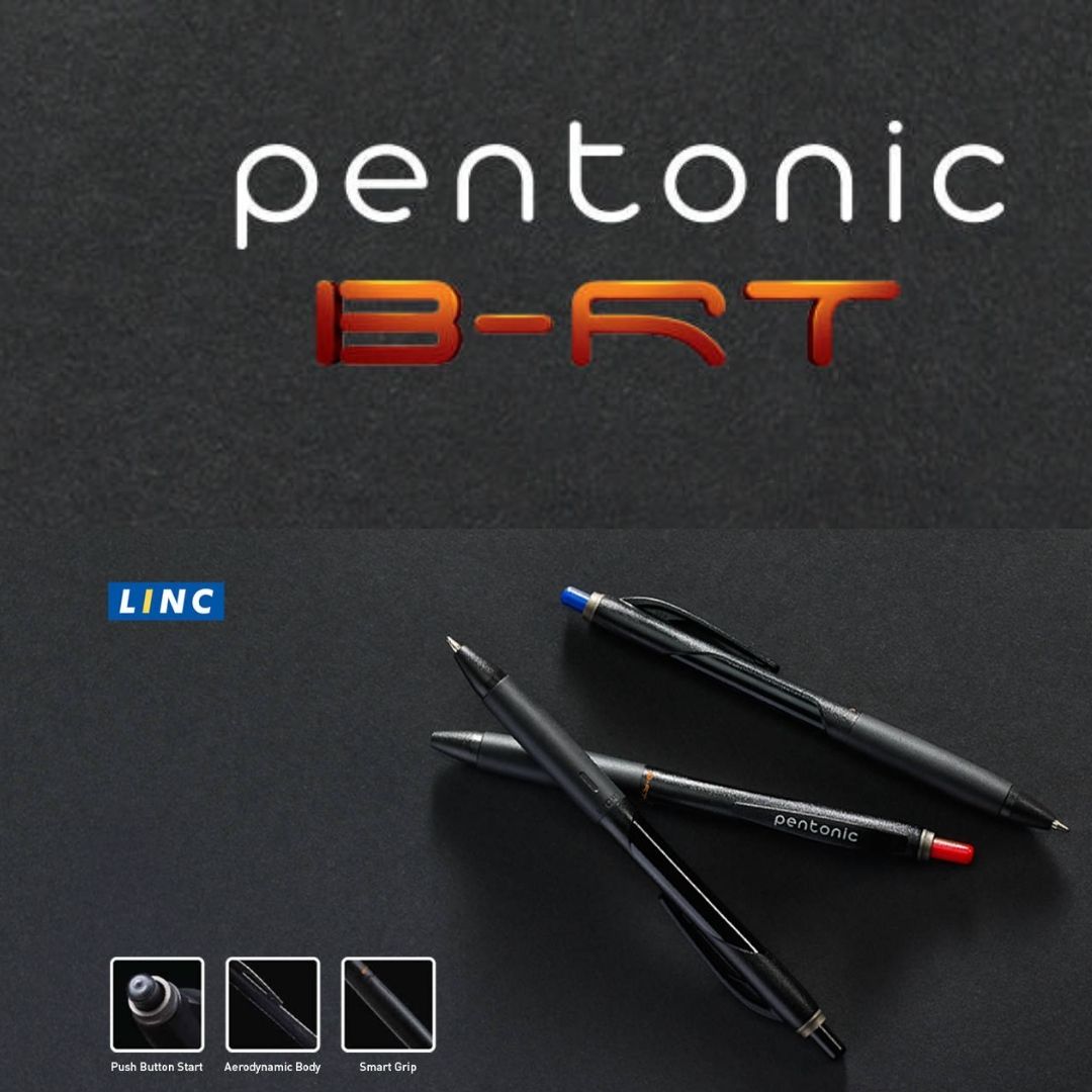 Linc Pentonic BRT Ball Point Pen – Black: A Blend of Precision and Innovation ( Pack of 1 ) - Topperskit LLP