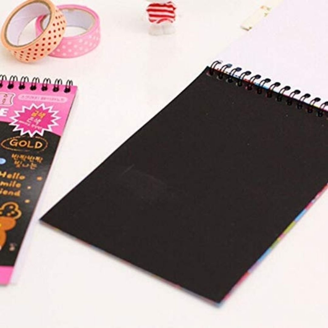 Creative Kids A5 Scratch Pad - Big: Safe, Non-Toxic, and Fun ( Pack of 1 )