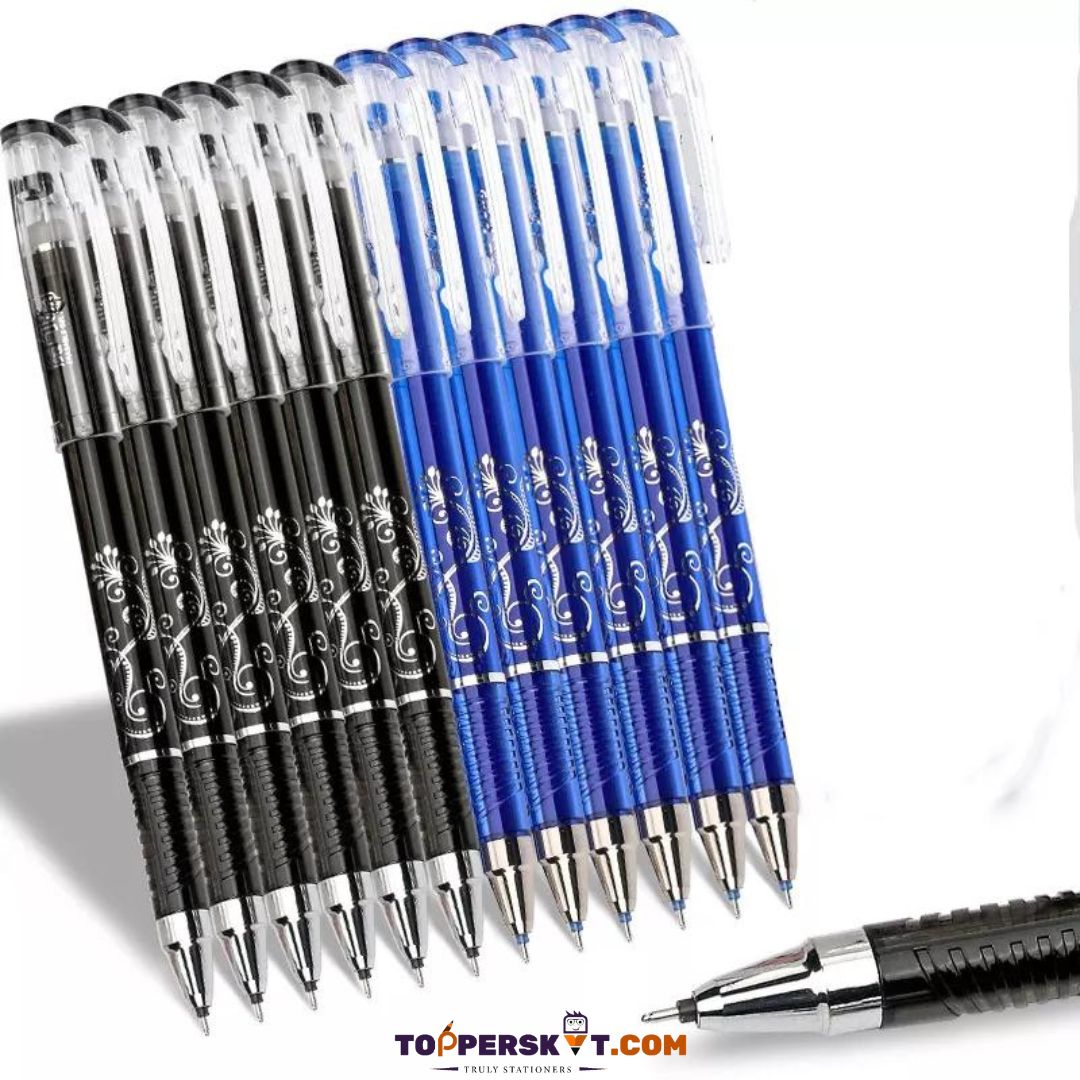 MagicWipe Erasable Gel Pen: Effortless Precision in Blue Ink ( Pack of 1 ) - Topperskit LLP