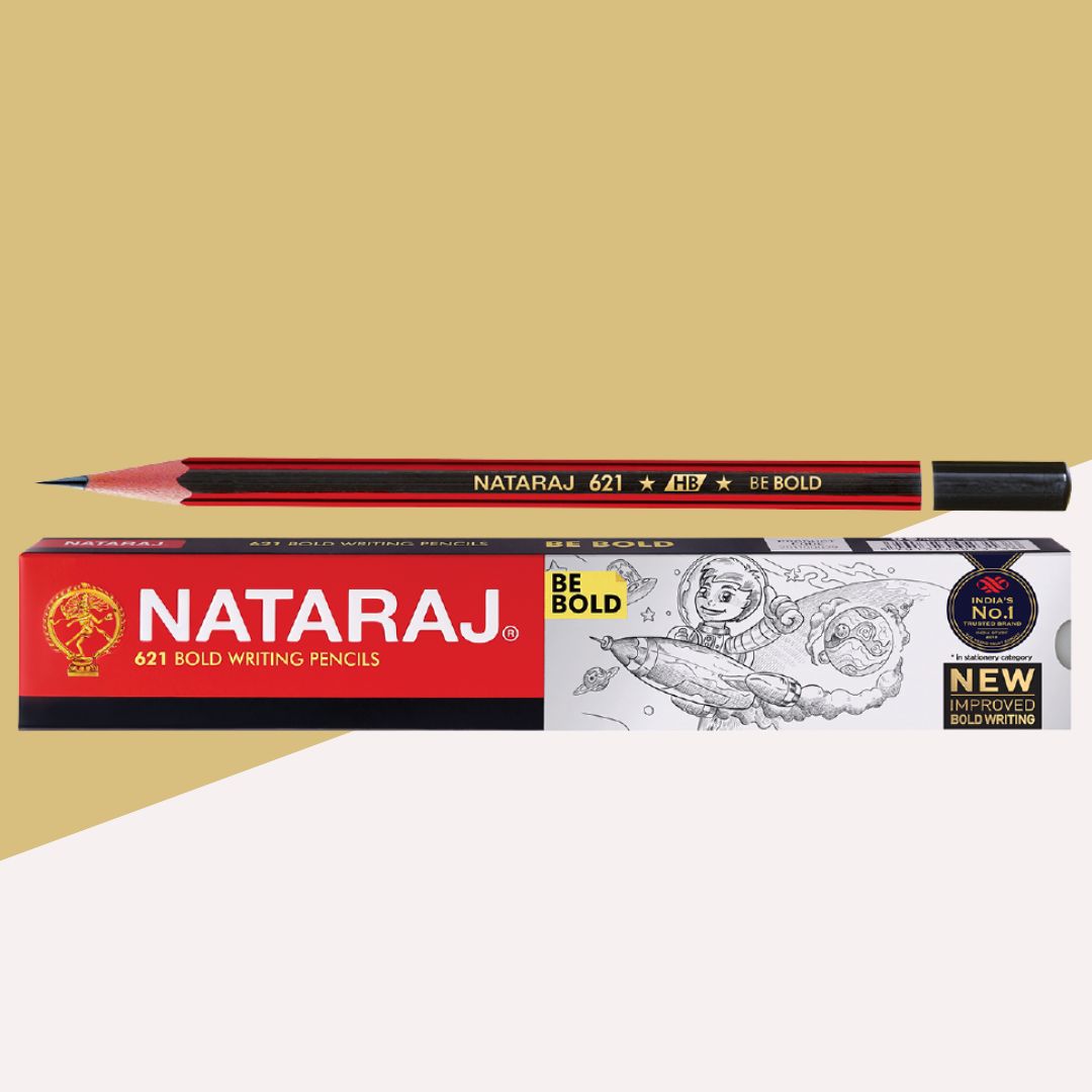 Nataraj Be Bold Pencils for Bolder and Smoother Writing ( Pack Of 10 ) - Topperskit LLP