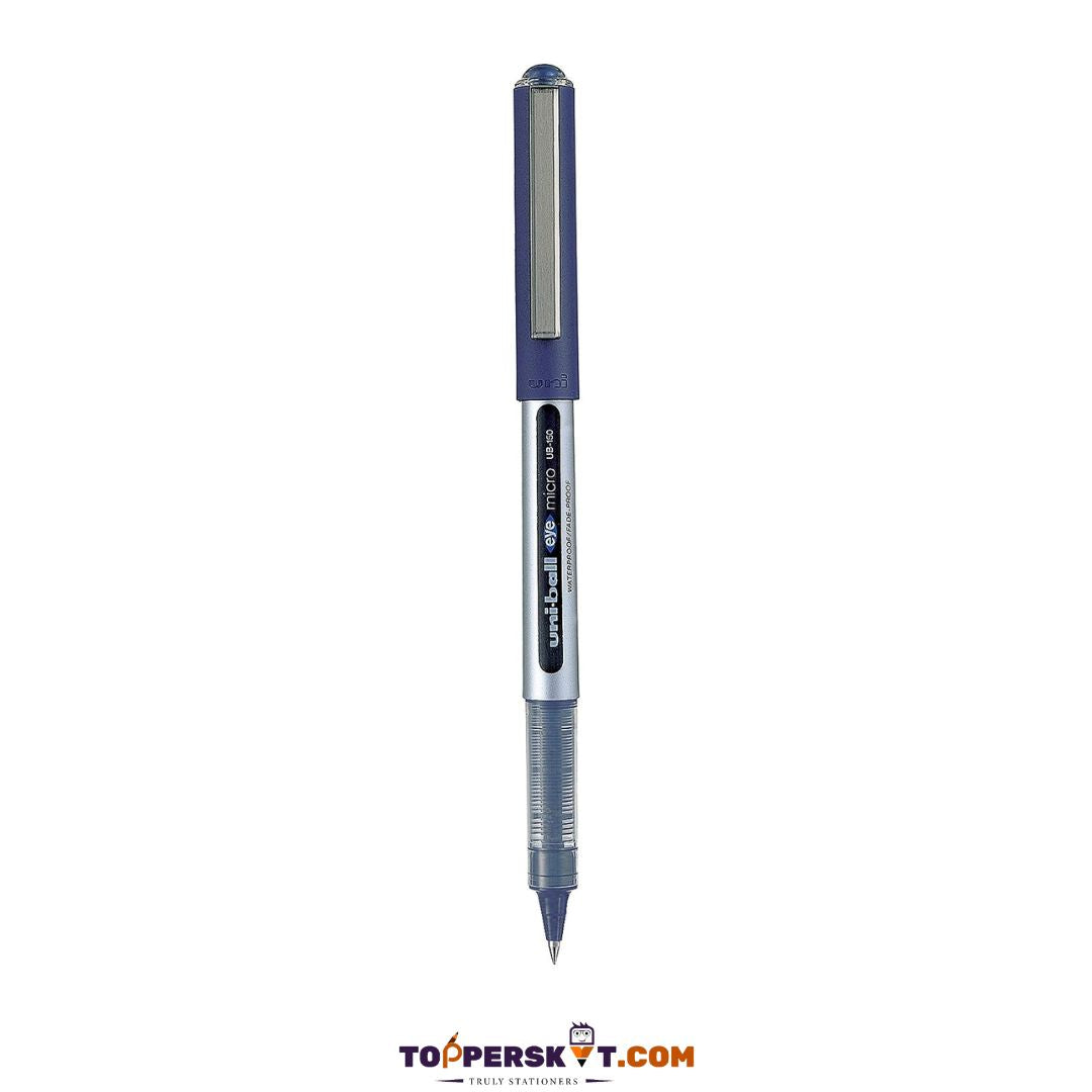 Uni-ball Eye UB150 0.5mm Roller Ball Pen -Black : Effortless Elegance in Every Stroke! ( Pack of 1 ) - Topperskit LLP