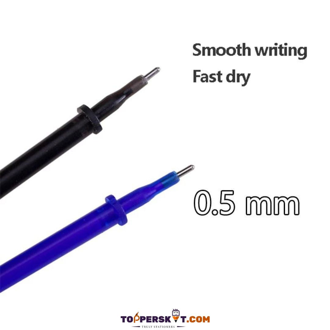 MagicWipe Erasable Gel Pen: Effortless Precision in Blue Ink ( Pack of 1 ) - Topperskit LLP