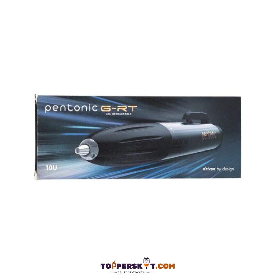Linc Pentonic G-RT Retractable Gel Pen - Red : Smooth Writing, No Smudge, Vibrant Colors ( Pack of 1 ) - Topperskit LLP