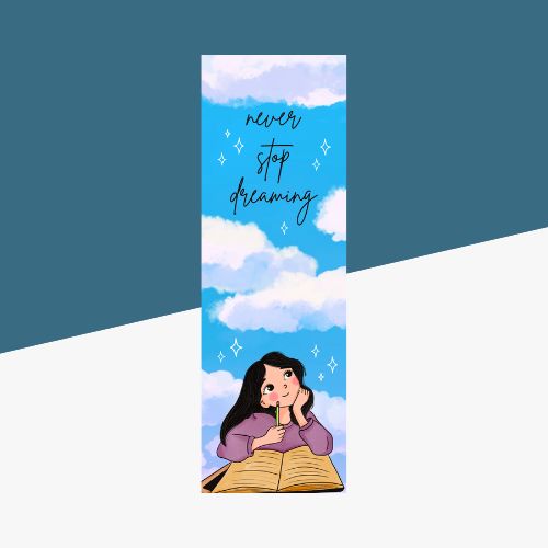 Fancy Bookmark - High Quality 300 GSM Paper (Pack of 1)