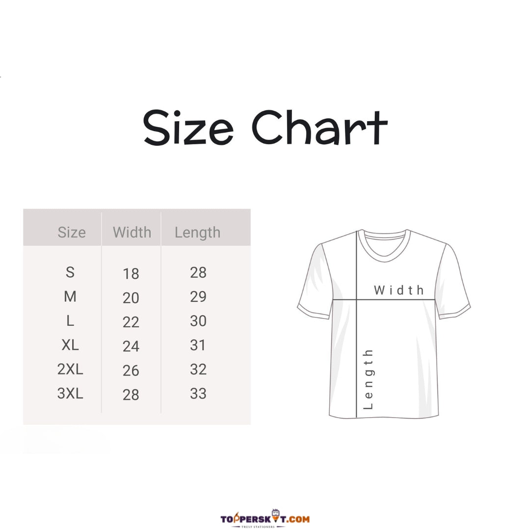 White Printed T-Shirt – Stylish & Comfortable (Pack f 1)
