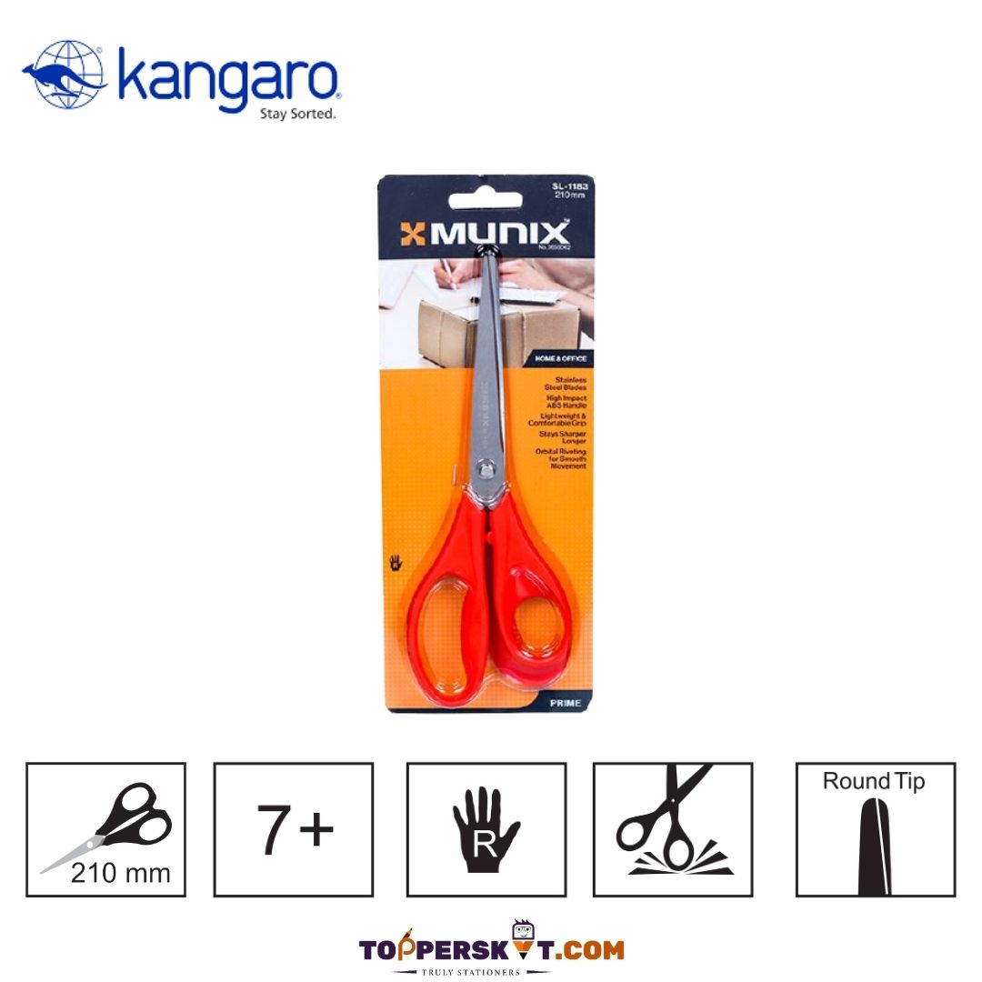 X-Munix Scissors - 210 mm : Precision Craftsmanship for Clean and Efficient Cuts ( Pack of 1 ) - Topperskit LLP