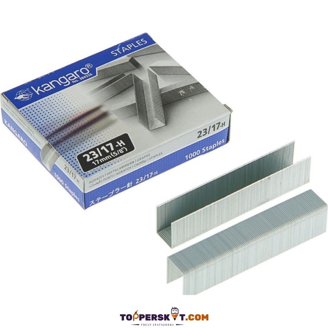 Kangaro 23/17-H Stapler Pins – Heavy-Duty Staples for Superior Binding ( Pack of 1 ) - Topperskit LLP