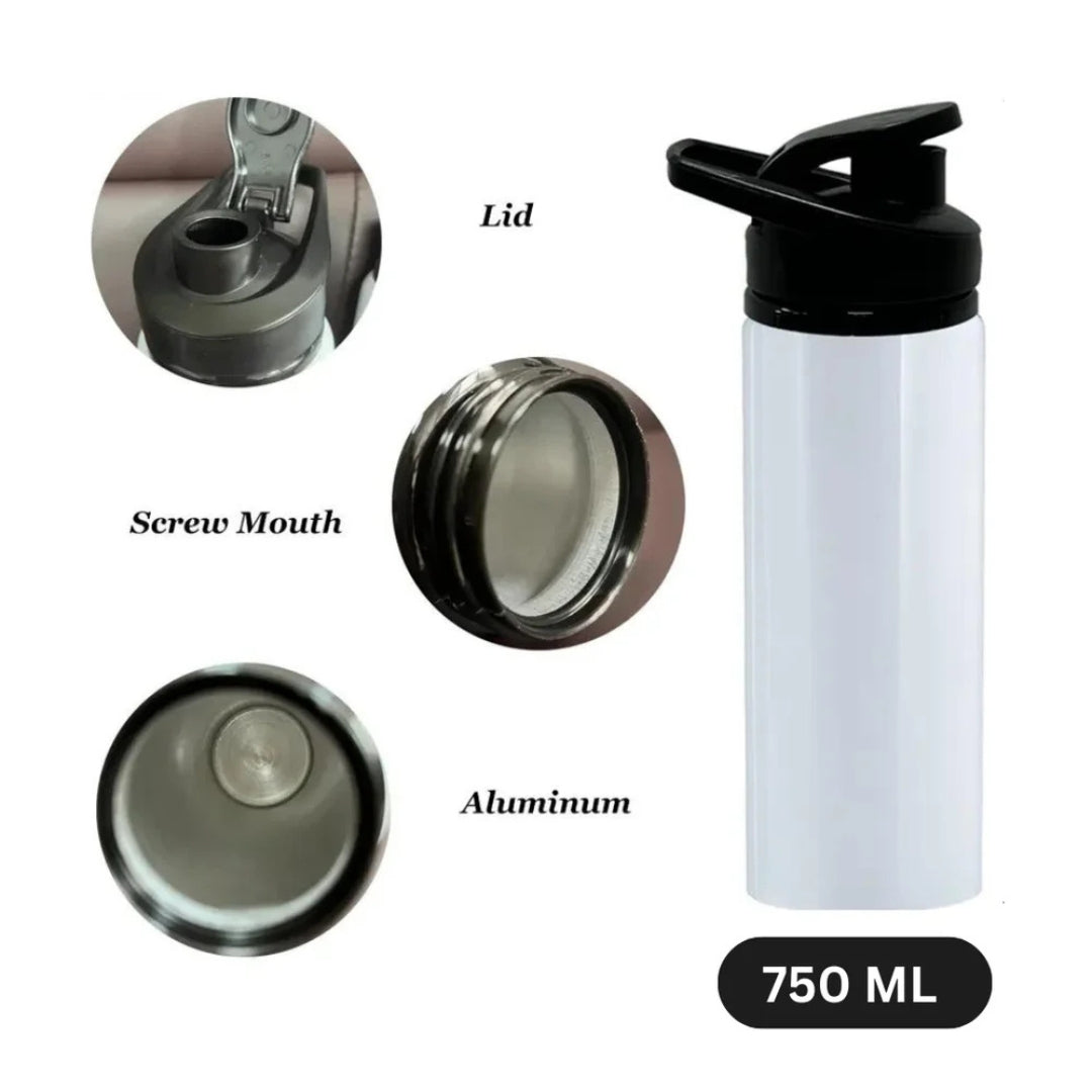 Printed Metal Water Bottle - 750ml Durable & Stylish  (Pack of 1)