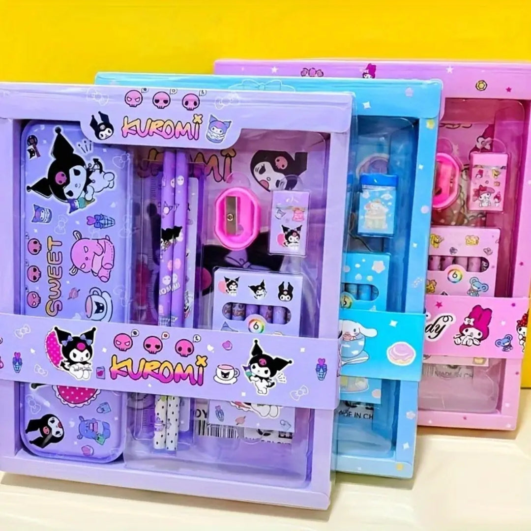 Cute Stationery Gift Set for Kids – Fun & Colorful School Supplies (Pack of 1)