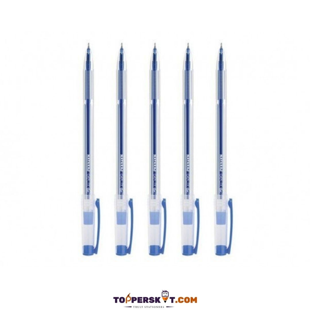 Nataraj Gelix Gel Pens – Blue: Effortless Precision for Your Writing Journey ( Pack of 5 ) - Topperskit LLP