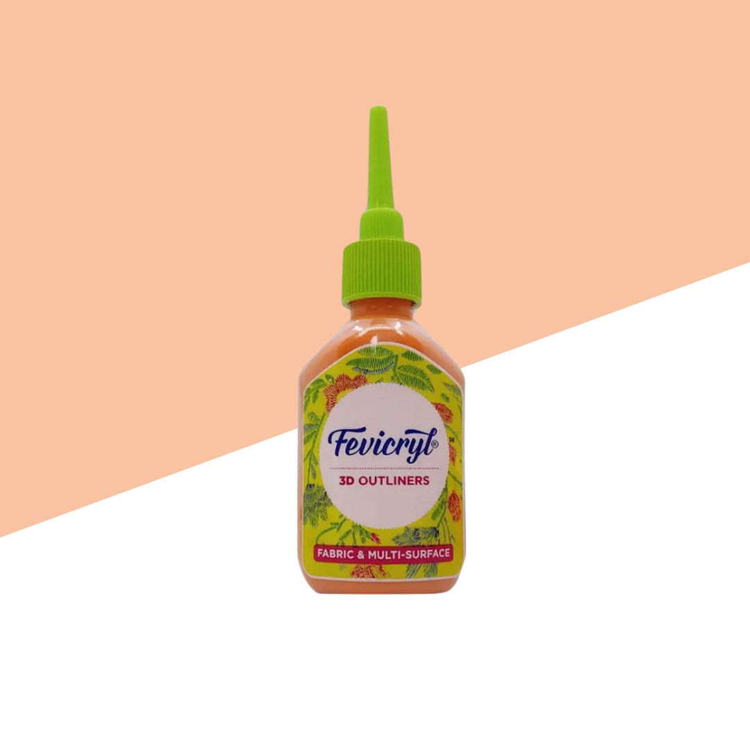 Fevicryl 3D Outliner - Orange, 20ml (Pack of 1)