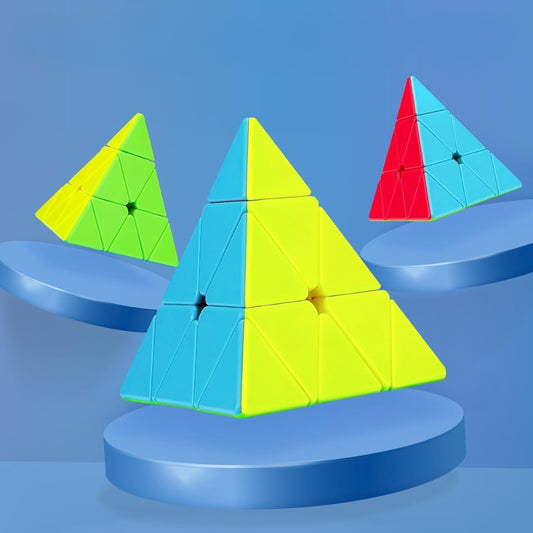 Jiehui Cube Triangular - Brain Challenge Puzzle - 6+ Ages (Pack of 1)
