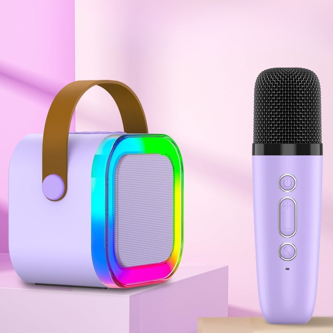 Wireless Karaoke Sound System – Portable Entertainment with Mic (Pack of 1)