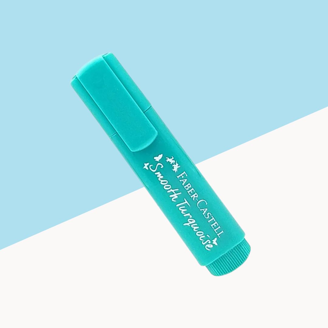 Faber-Castell Pastel Textliner -Smooth Turquoise ( Pack of 1 )