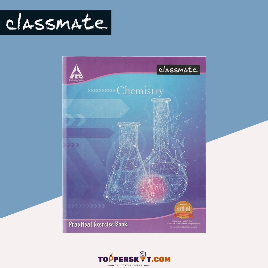 Classmate A4 Practical Notebook - Chemistry: Perfect Companion for Lab Experiments ( Pack of 1 ) - Topperskit LLP