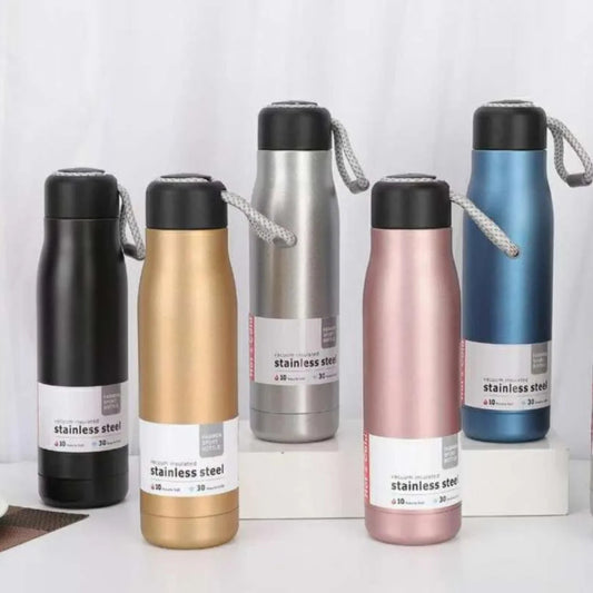 Vacuum Insulated Stainless Steel Fashion Sport Bottle-550ml (Pack of 1)