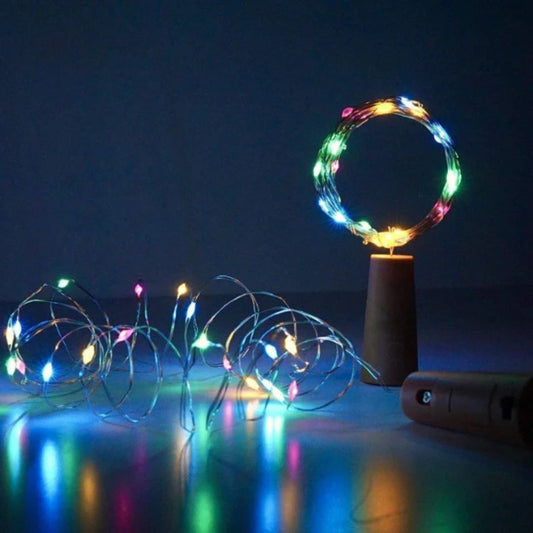 Multicolor Fairy Decoration Lights Battery Powered-180 CM Wire (Pack of 1 )