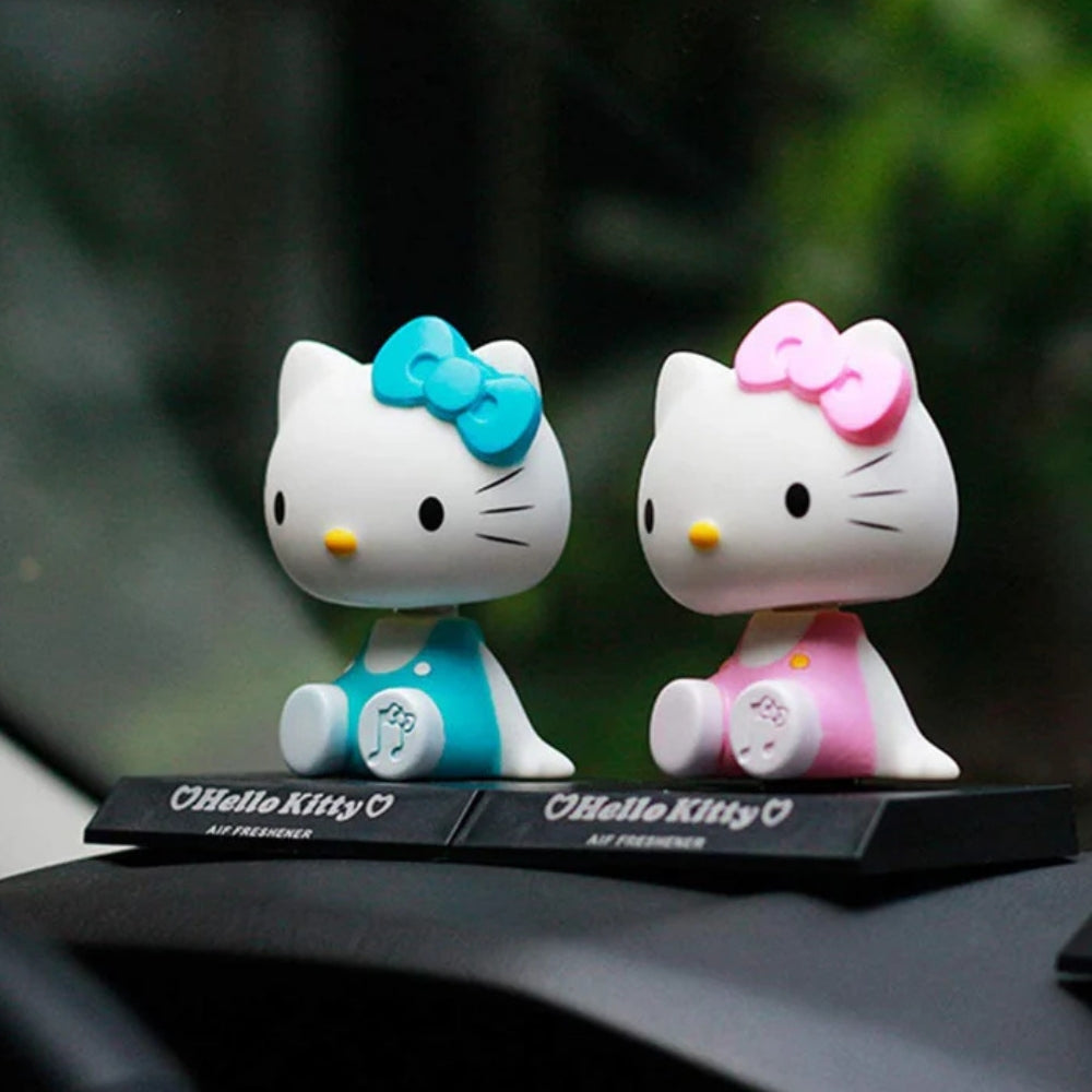 Cartoon Hello Kitty Bobble Head – Fun Car Dashboard & Desk Décor (Pack of 1)