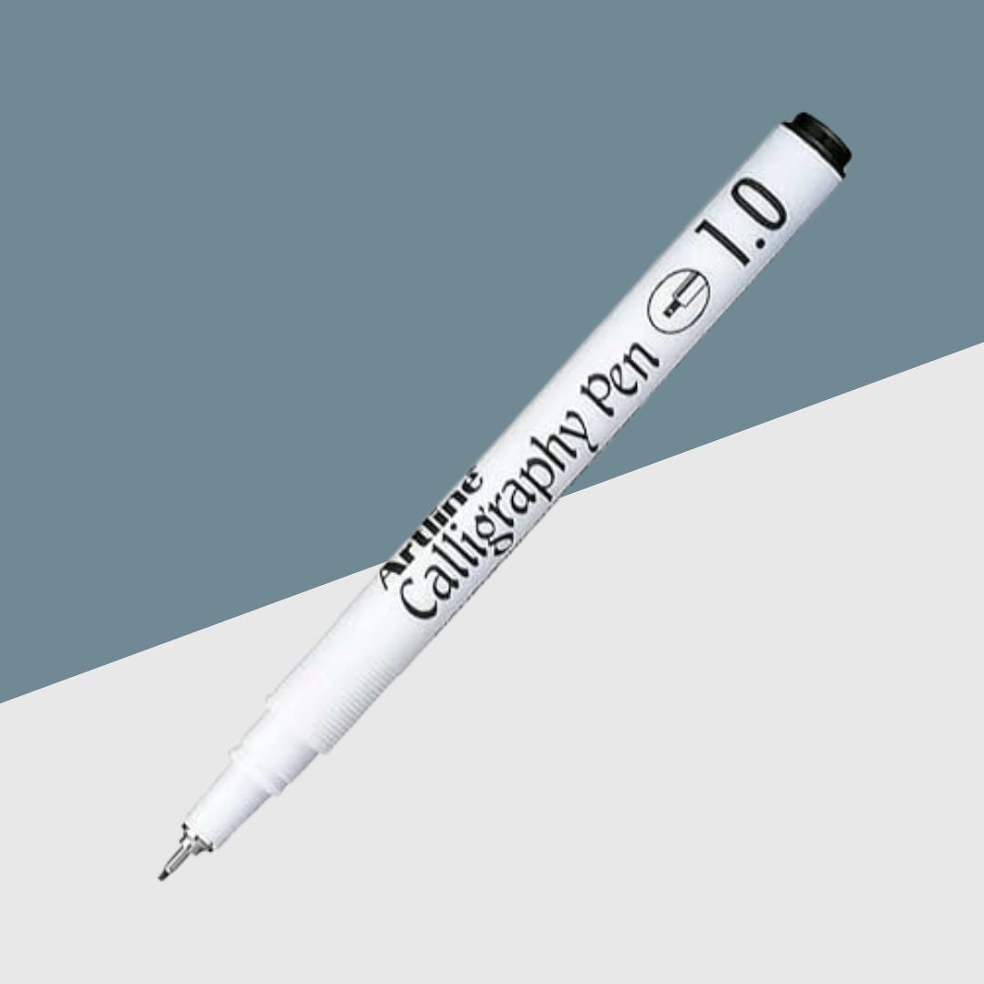 Artline Calligraphy Pen 1.0 - Black (Pack of 1)