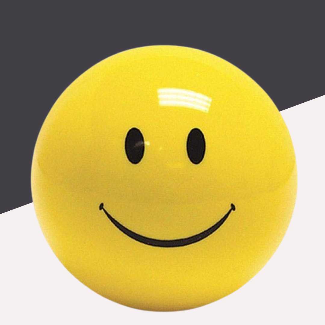 Yellow Soft Smiley Ball (Pack of 1)