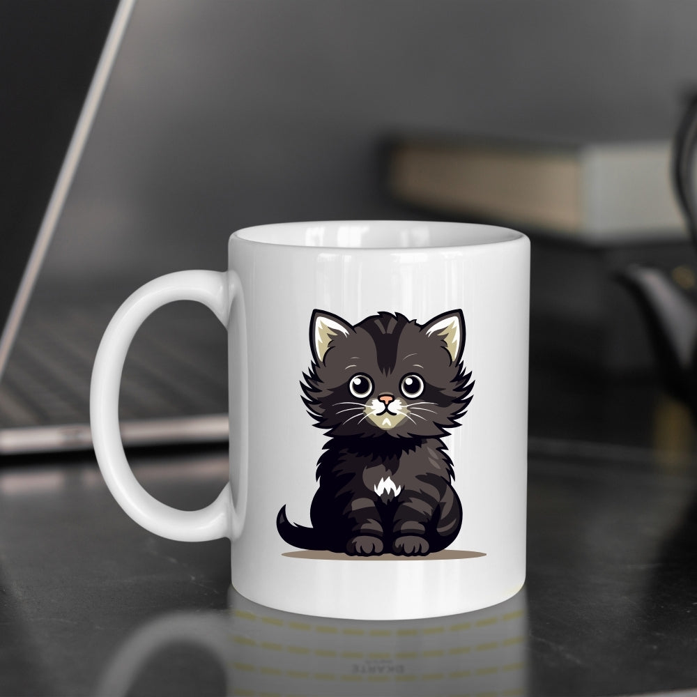 Stylish Coffee Mug with Printed Design (Pack of 1)