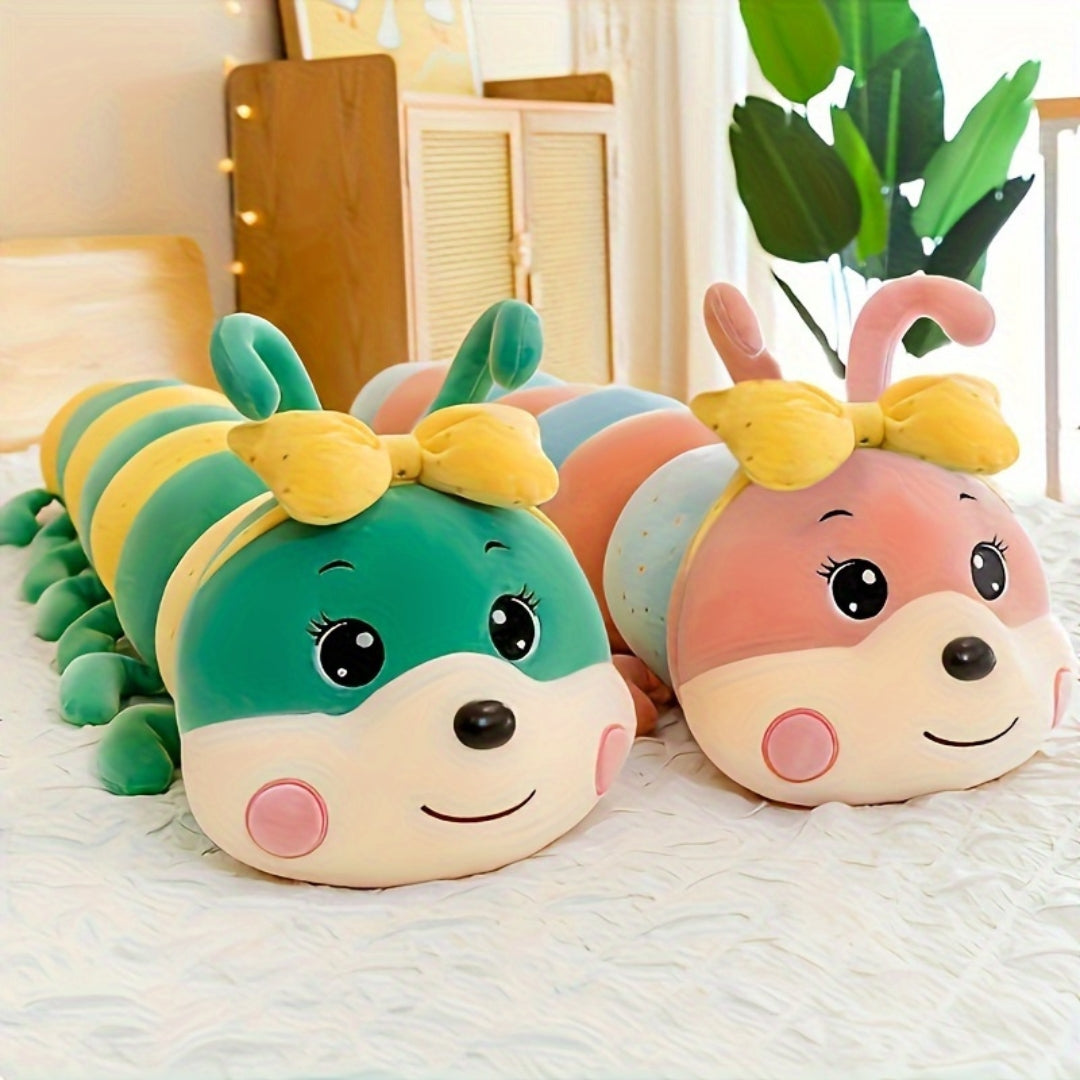 Caterpillar Soft Toy – Soft Sleeping Pillow & Bed Toy (Pack of 1)