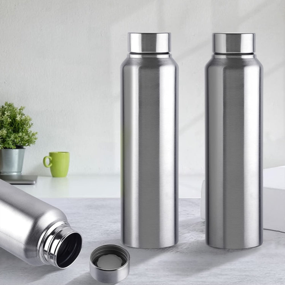 Stainless Steel Fridge Bottle 1000ml – Durable (Pack of 1)