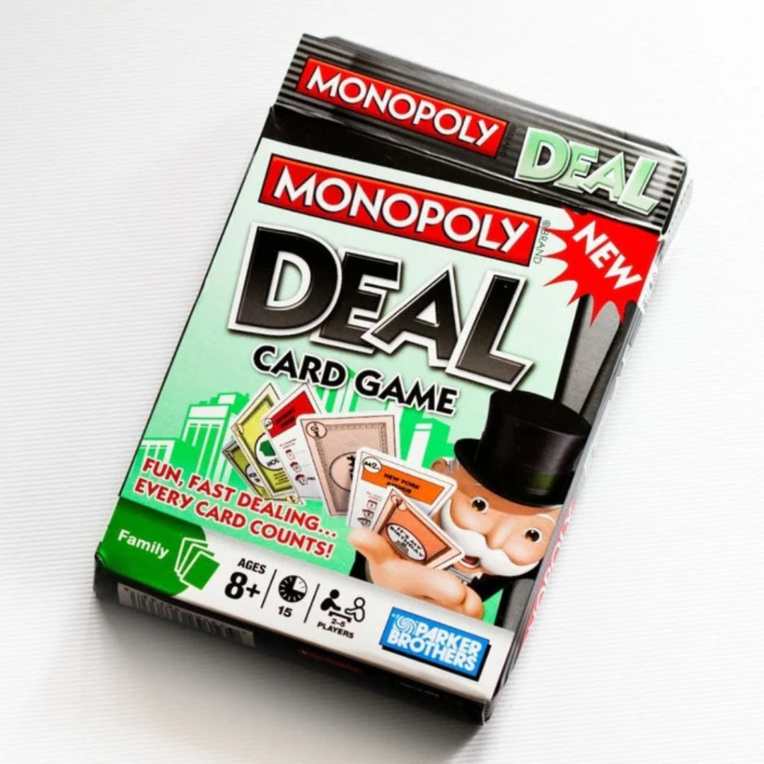 Monopoly Deal Card Game Fast Dealing Fun Card 108 Deal Cards with Instructions (Pack of 1)