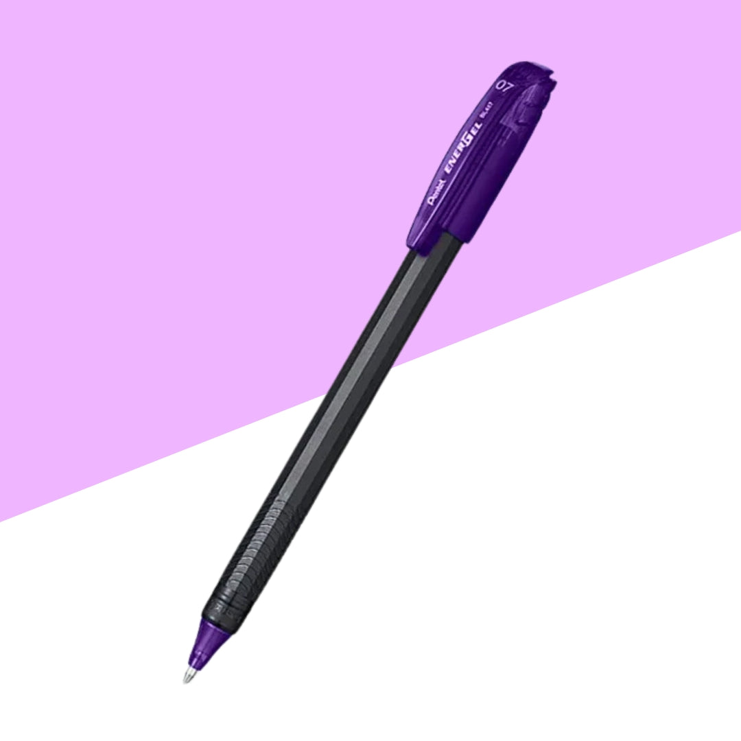 Pentel Ener Gel BK417 0.7 mm Gel Pen – Violet (Pack of 1)