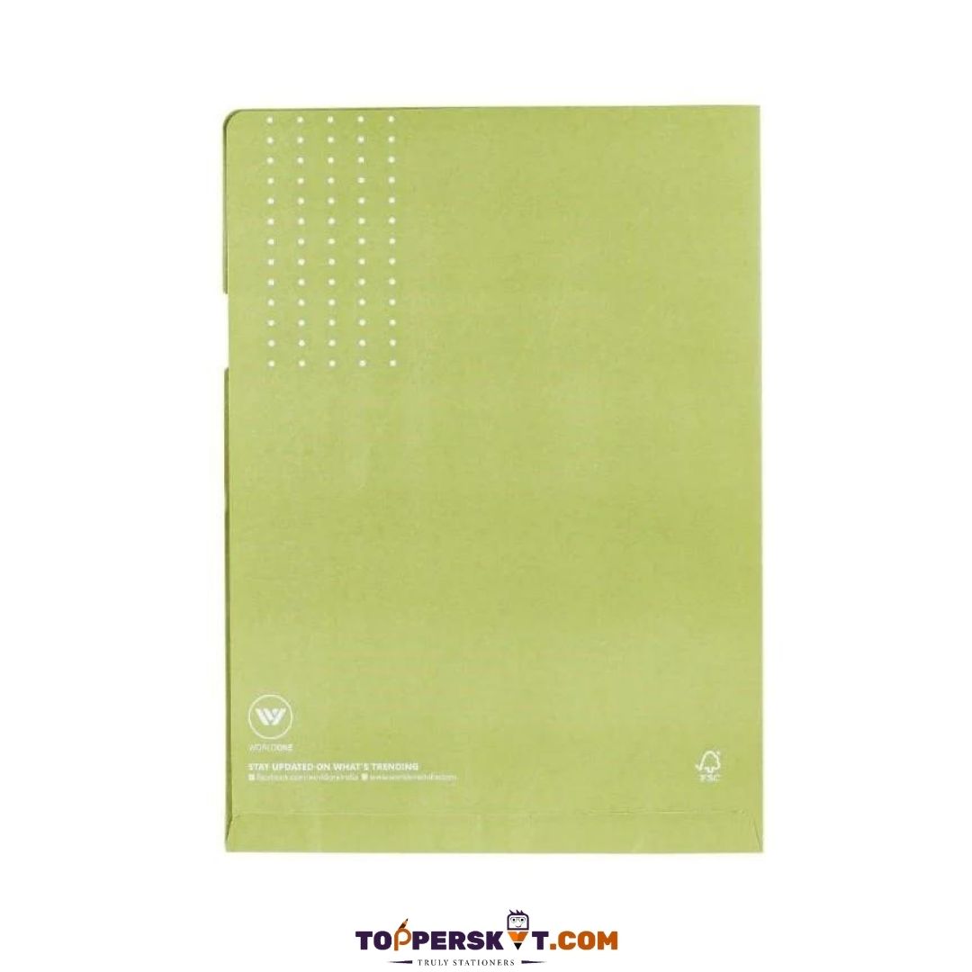 WorldOne L Folder - Assorted: Stylish and Functional Loose Paper Organization ( Set of 5 ) - Topperskit LLP
