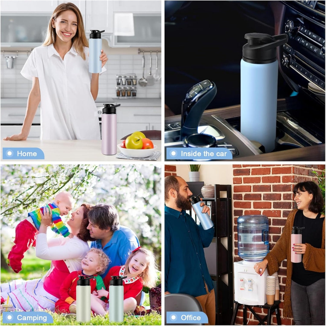 Printed Metal Water Bottle - 750ml Durable & Stylish  (Pack of 1)