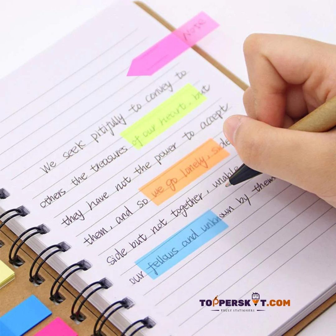 WorldOne Flag Arrow Sticky Notes : Superior Sticky Notes for Effortless Organization ( Pack of 1 ) - Topperskit LLP