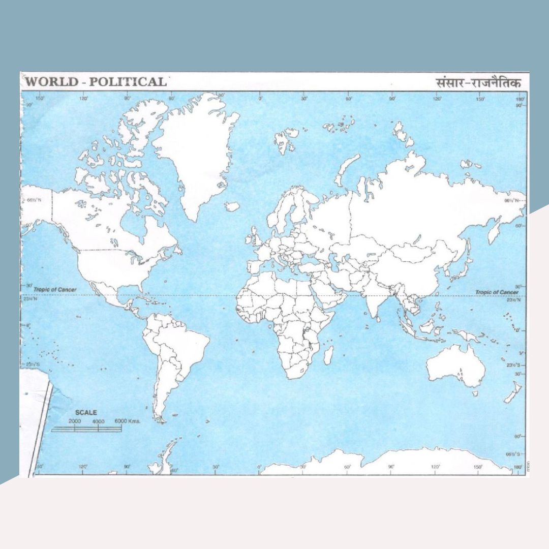 World - Political Map ( Set of 10 ) - Topperskit LLP