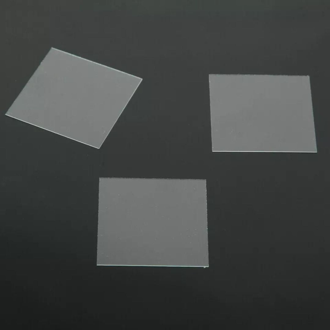 Microscopic Square Cover Glass 18mm | High-Quality Slide Covers (Pack Of 1)