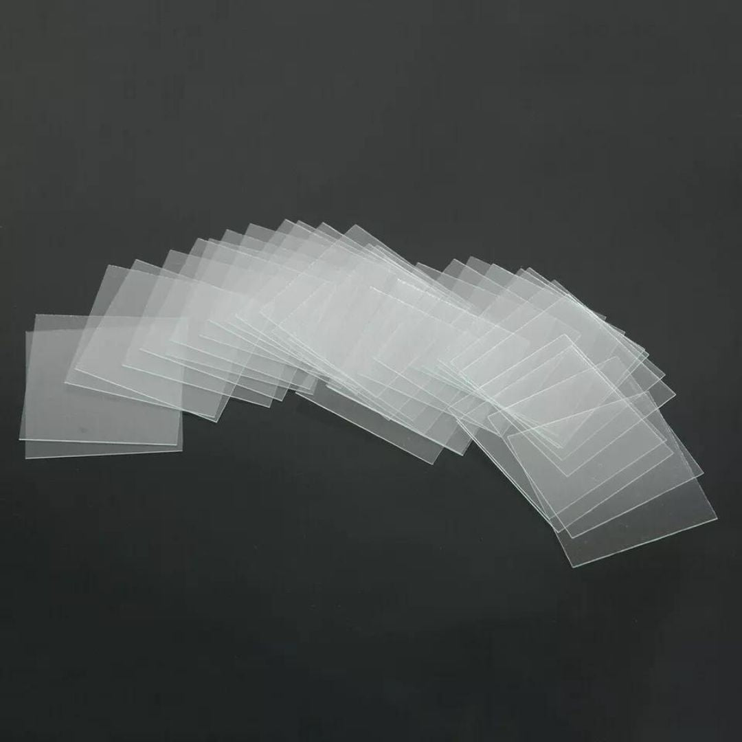 Microscopic Square Cover Glass 18mm | High-Quality Slide Covers (Pack Of 1)