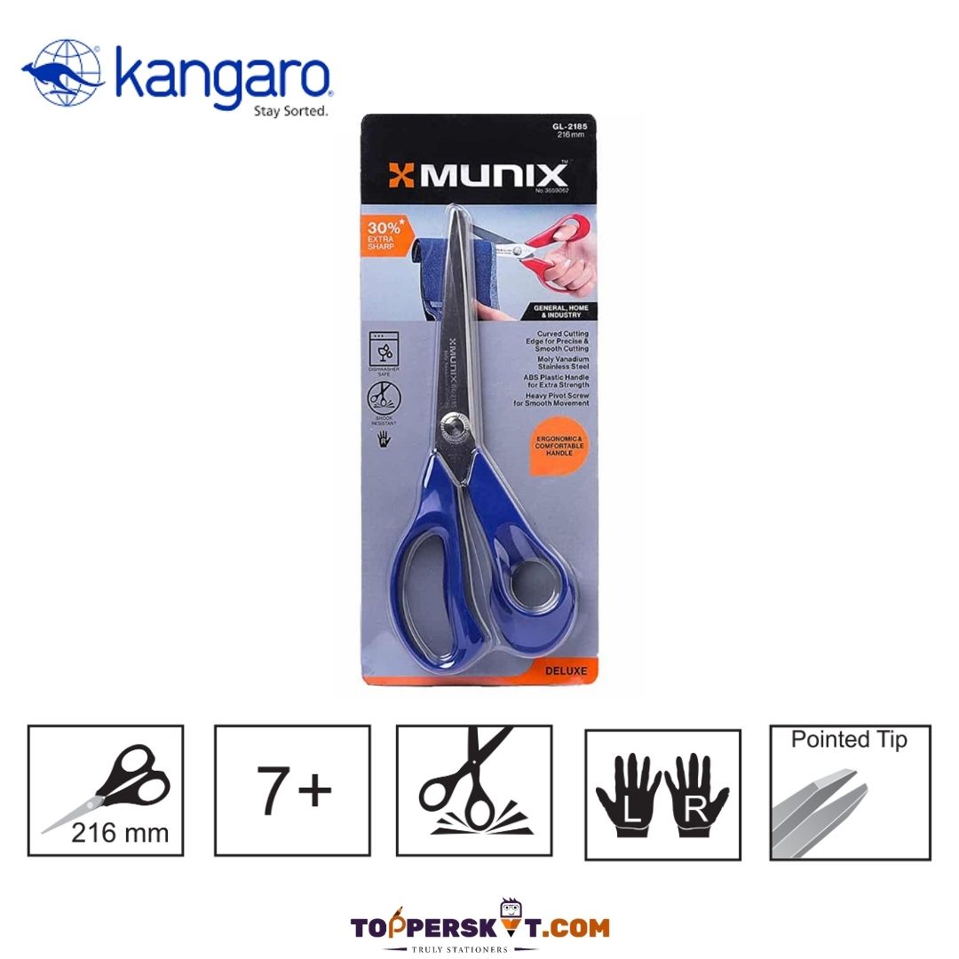 X-Munix Scissors - 216 mm : Precision Craftsmanship for Clean and Efficient Cuts ( Pack of 1 ) - Topperskit LLP
