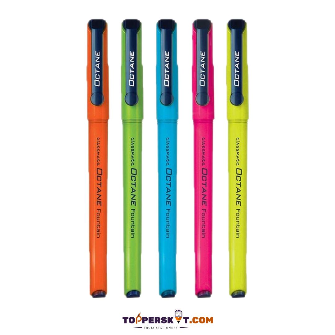 Classmate Octane Fountain Ink Pen - Blue Ink ( Pack Of 1 ) - Topperskit LLP