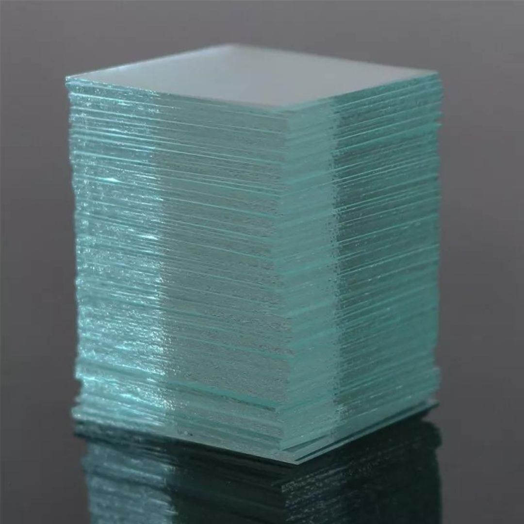Microscopic Square Cover Glass 18mm | High-Quality Slide Covers (Pack Of 1)