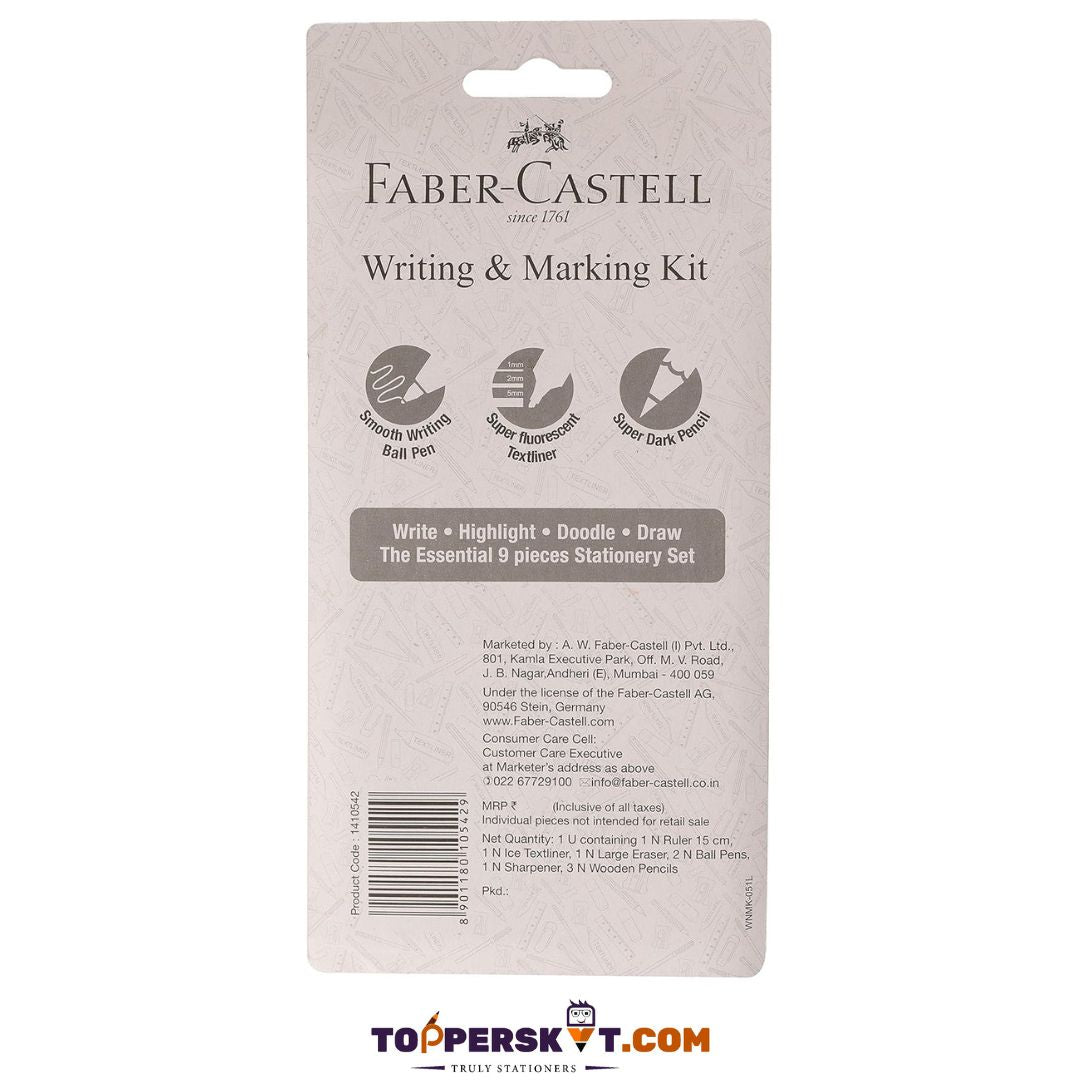 Faber-Castell Writing and Marking Kit: Your Essential Partner for Excellence - Topperskit LLP