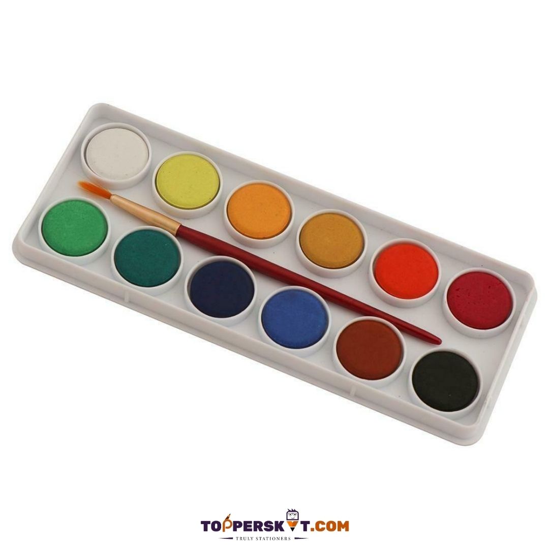 Camel Water Color Cakes: Vibrant Shades for Effortless Painting ( Pack Of 12 ) - Topperskit LLP