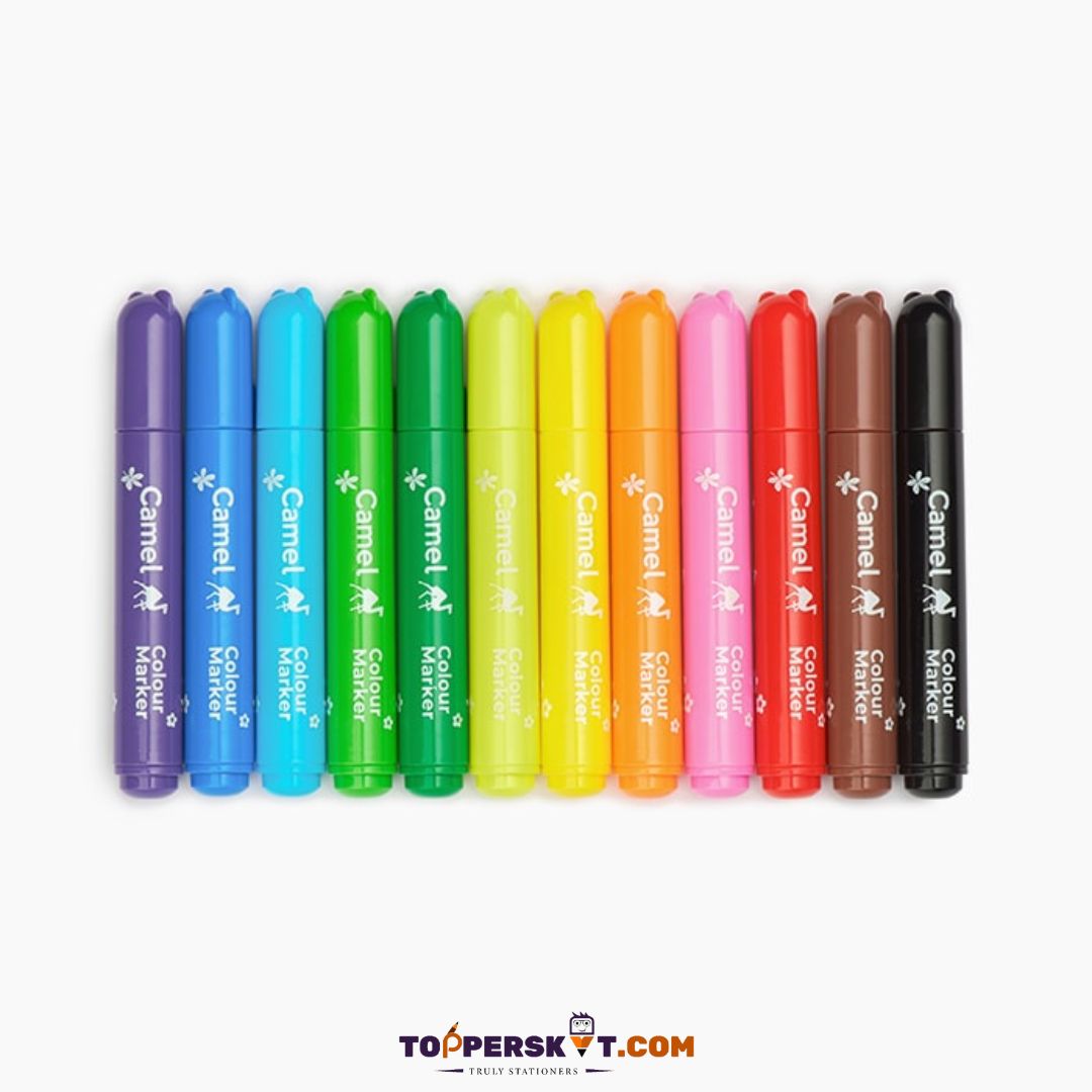 Camel Washable Colour Markers (Pack of 12)