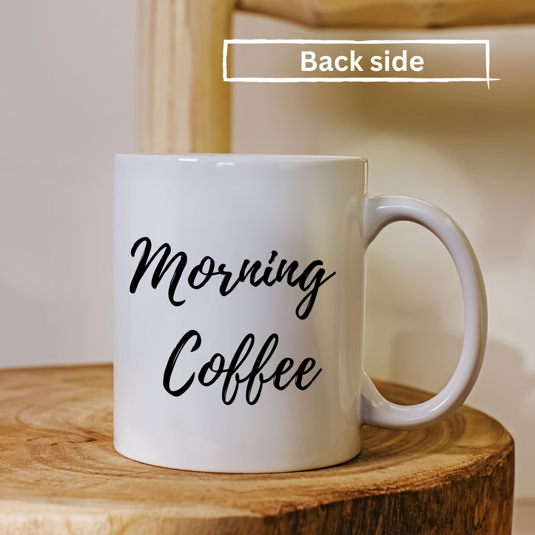 Stylish Coffee Mug with Printed Design (Pack of 1)
