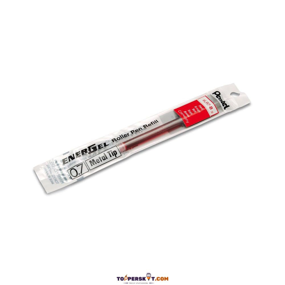 (5 Pcs. ) Pentel Energel 0.7 mm Gel Pen Refill – Red