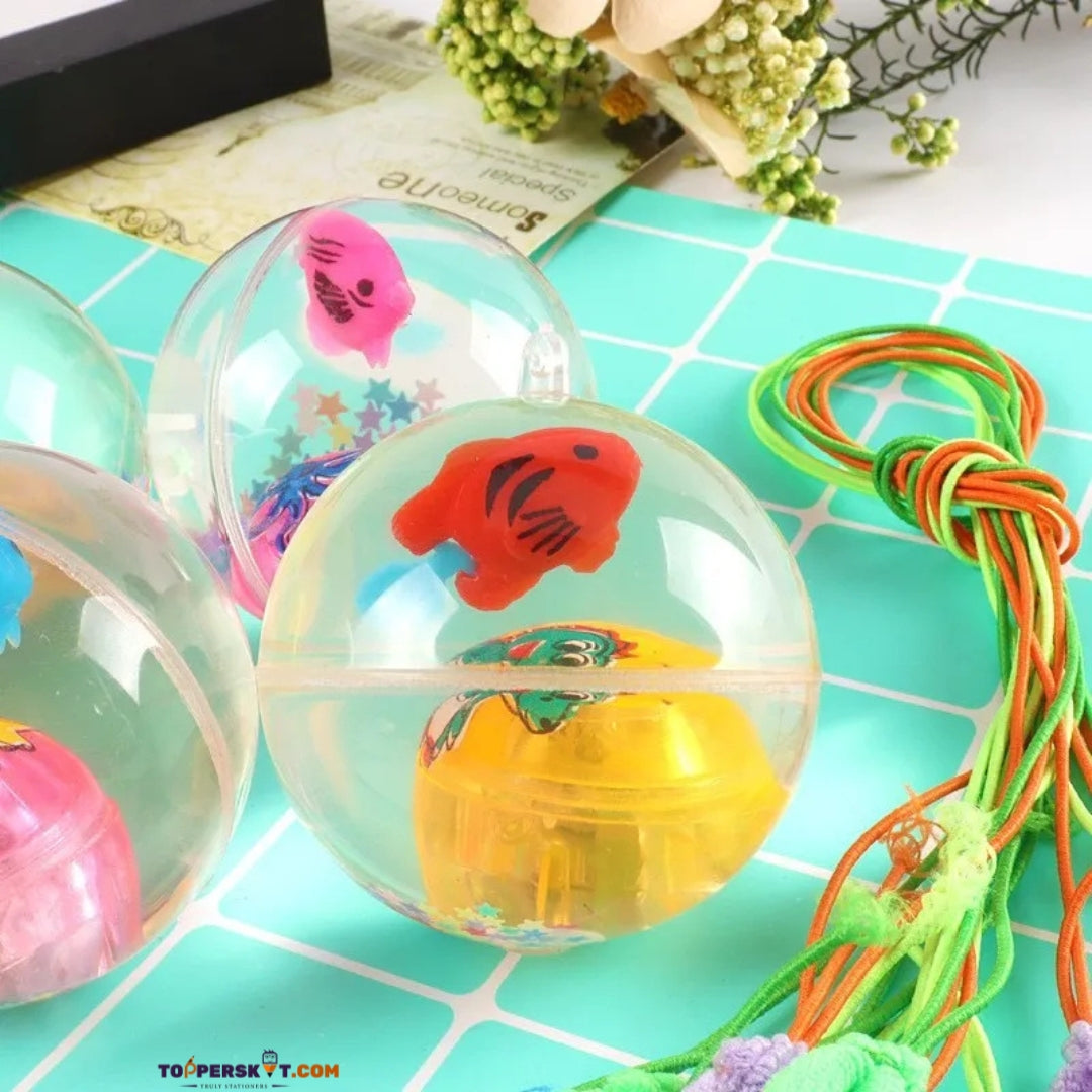 Sparkling Crystal Ball Jump Ball for Kids – Light Effect (Pack of 1)