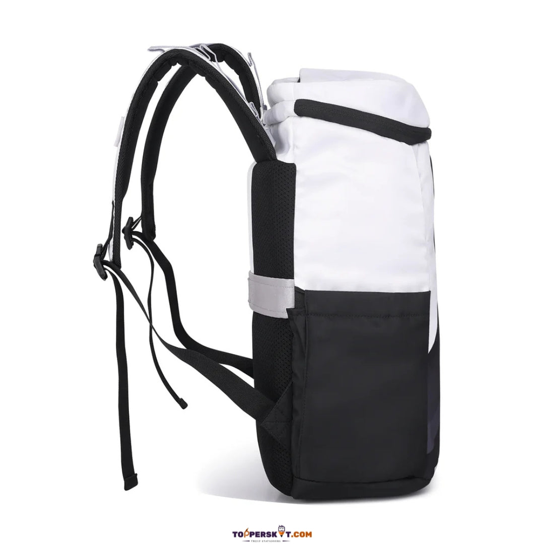 Kaban White Glacier Backpack – 25L Durable & Stylish Travel Companion (Pack of 1)