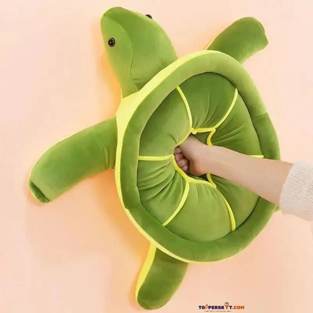 Tortoise Fur Toy – Soft Sleeping Pillow & Bed Toy (Pack of 1)