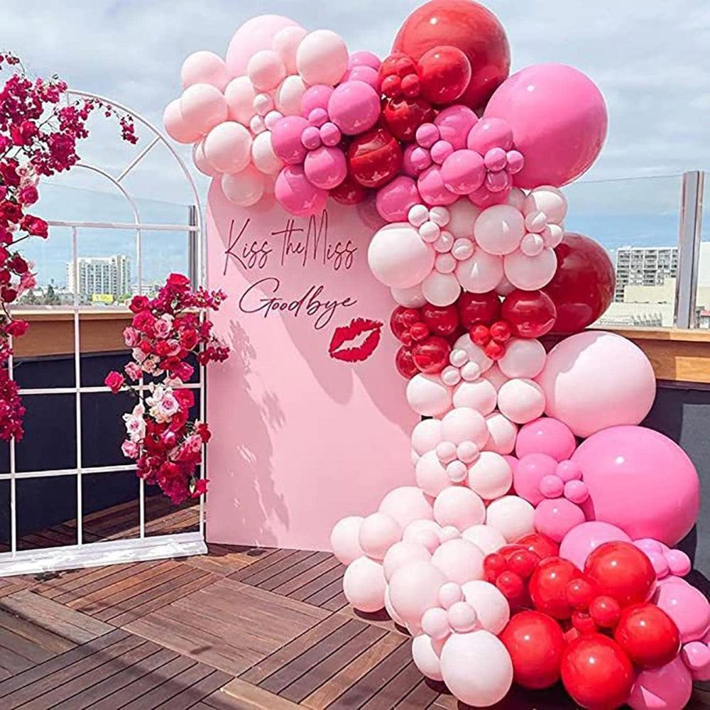 Party Balloons - Dark Pink, Made from Natural Rubber Latex (Pack of 50)