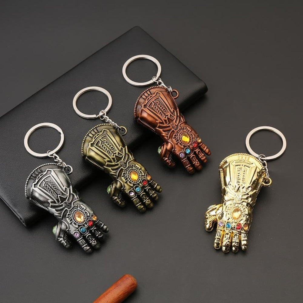 Thanos Hand Clearance Metal Keychain -Infinity Gauntlet Design– (Pack of 1)
