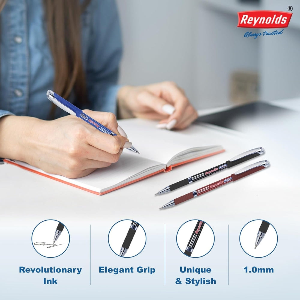 Reynolds Liquiflo Ball Pen – Blue (Pack of 1)