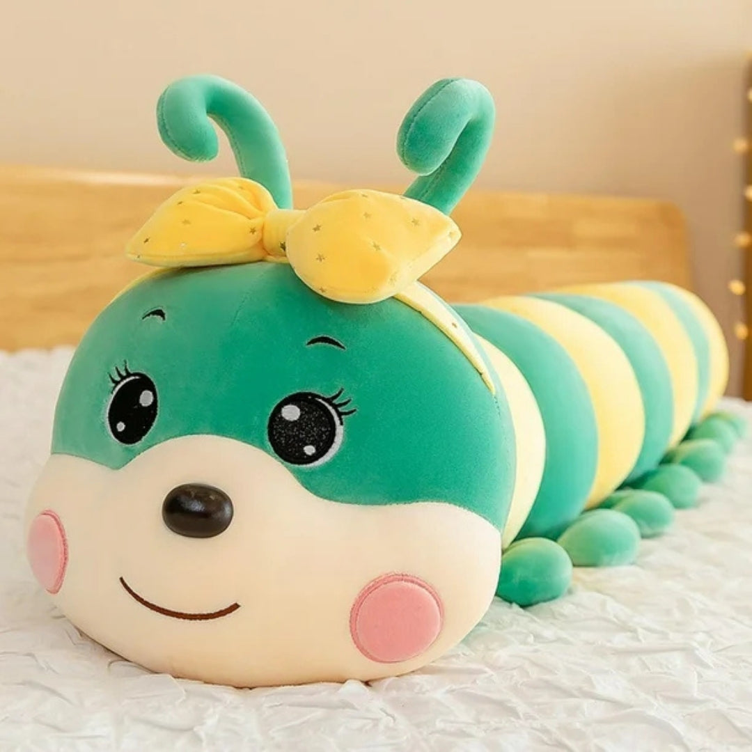 Caterpillar Soft Toy – Soft Sleeping Pillow & Bed Toy (Pack of 1)